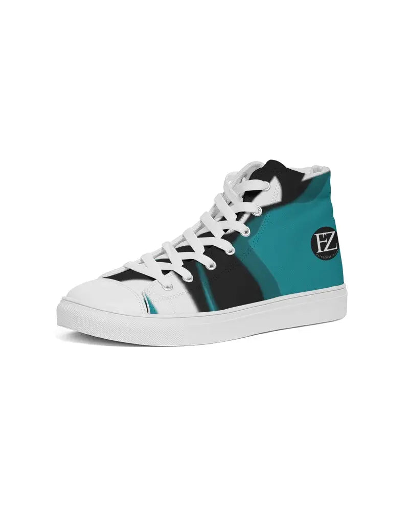 BLUE ZONE Men's Hightop Canvas Shoe Kin Custom