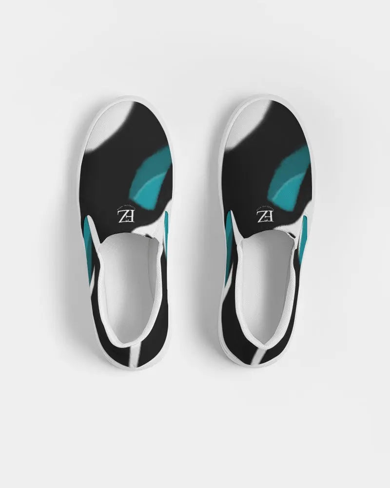 BLUE ZONE Women's Slip-On Canvas Shoe Kin Custom