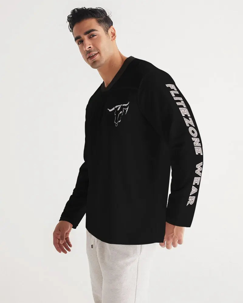 BULL Men's Long Sleeve Sports Jersey Kin Custom