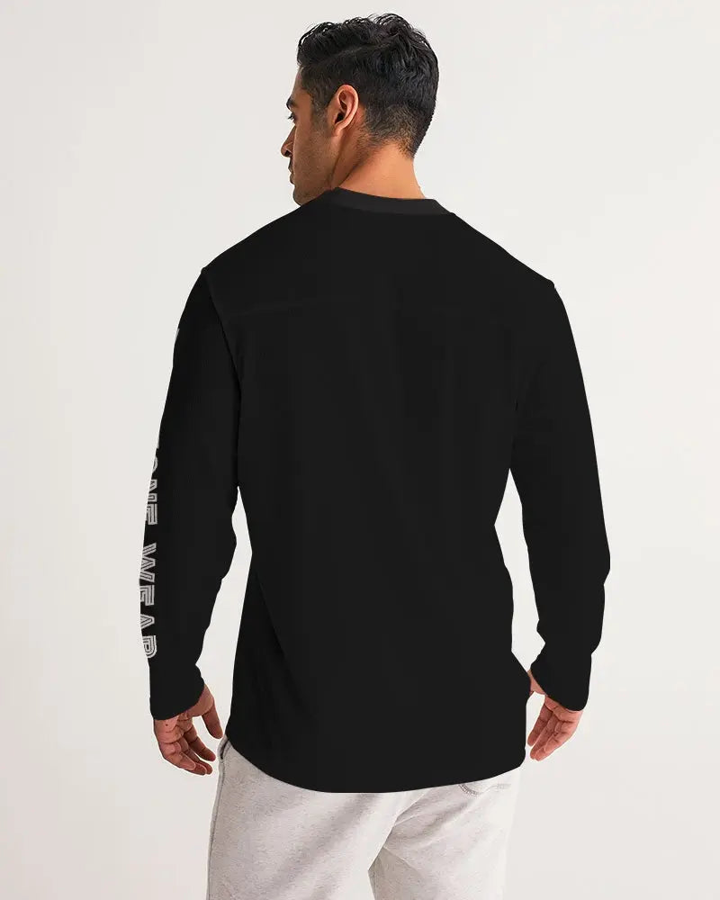 BULL Men's Long Sleeve Sports Jersey Kin Custom