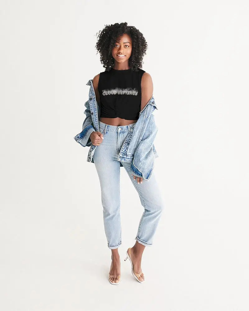 DARK FLITE Women's Twist-Front Tank Kin Custom