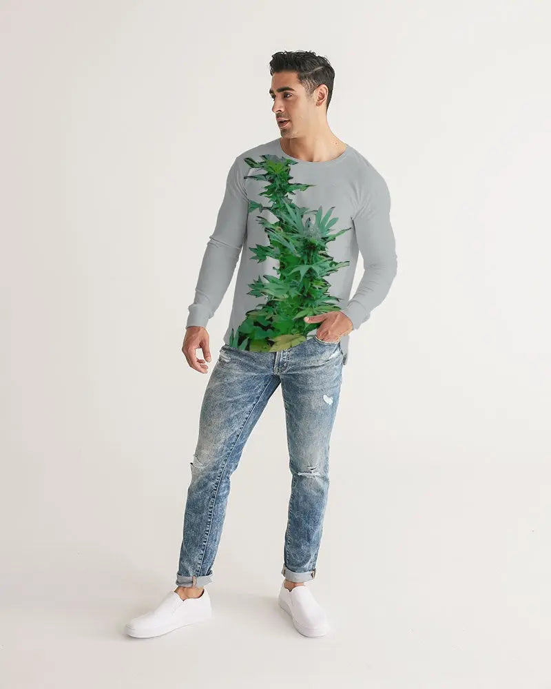 FLYING GREY Men's Long Sleeve Tee Kin Custom