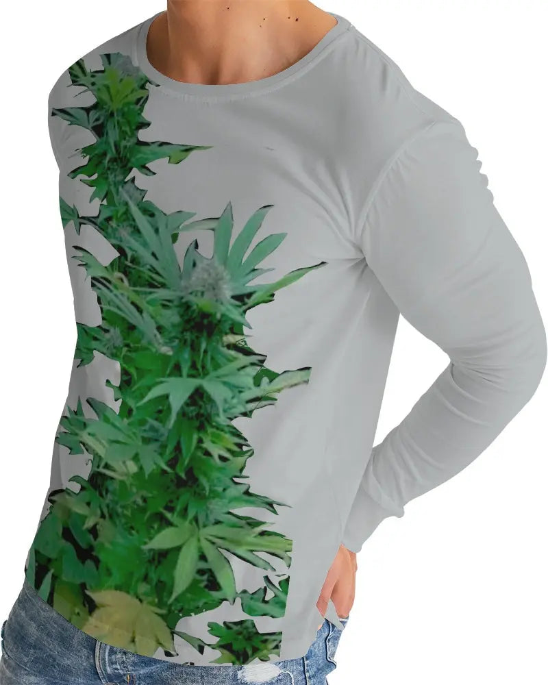 FLYING GREY Men's Long Sleeve Tee Kin Custom