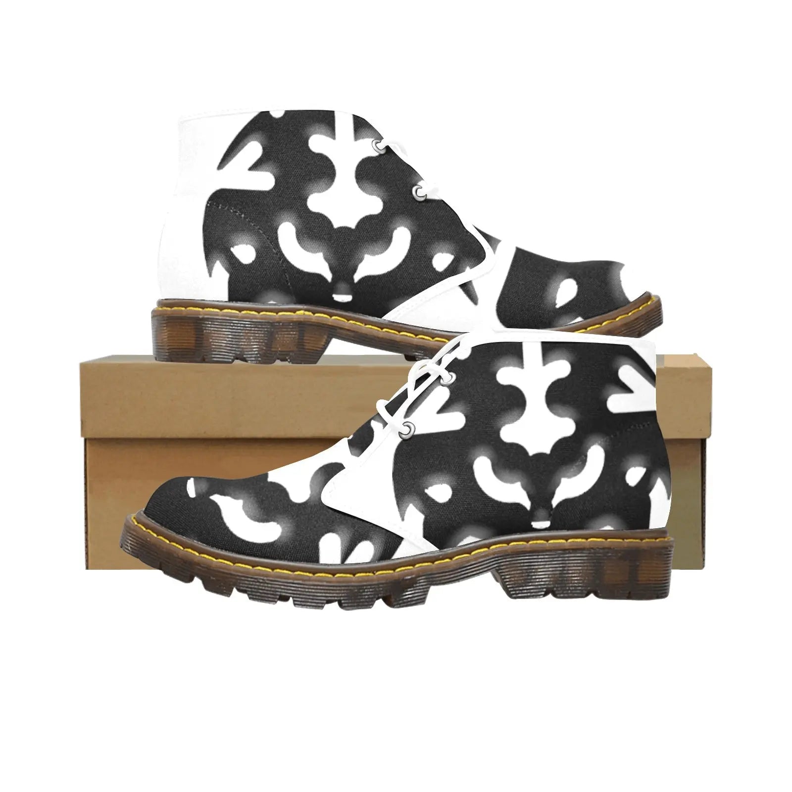 FZ Men's Canvas Chukka Boots Inkedjoy