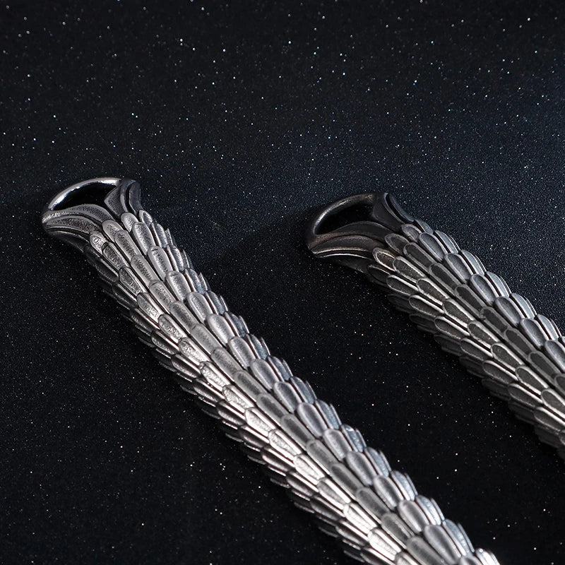 FZ Dragon Link Chain Viking Stainless Steel Punk Vintage Bracelet - FZwear