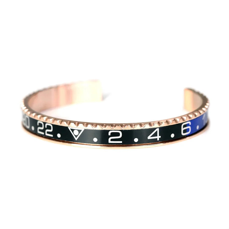 FZ stainless steel 12 colors cuff bracelet - FZwear