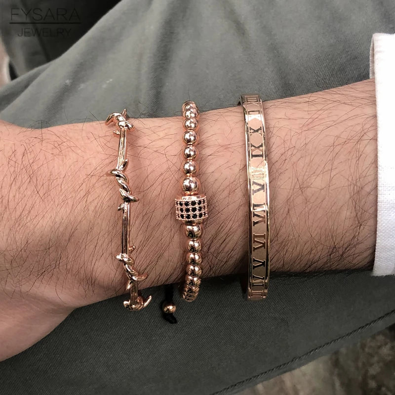 FZ 3pcs/Set Classical Handmade Braiding Bracelet