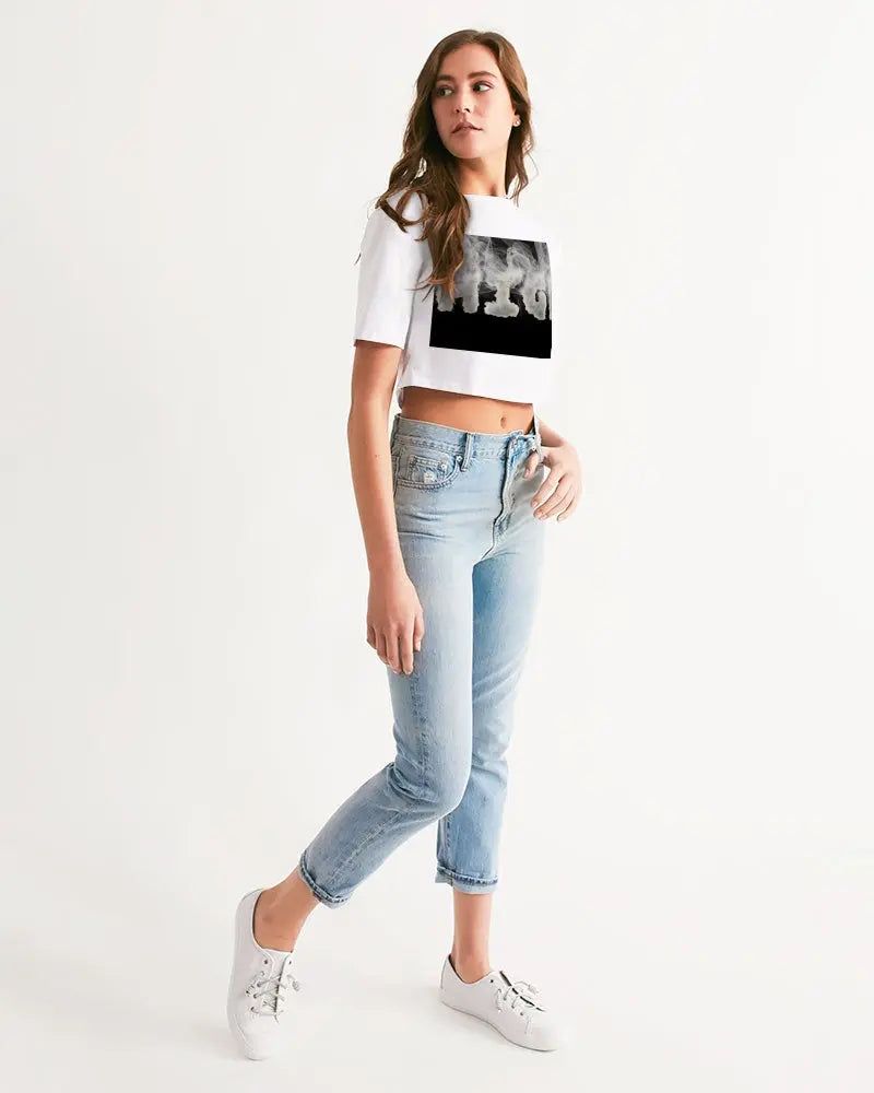 HIGH GRADE Women's Cropped Tee Kin Custom