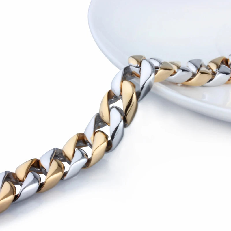 FZ Luxury Never Fade Curb Chain Stainless Steel Bracelet - FZwear