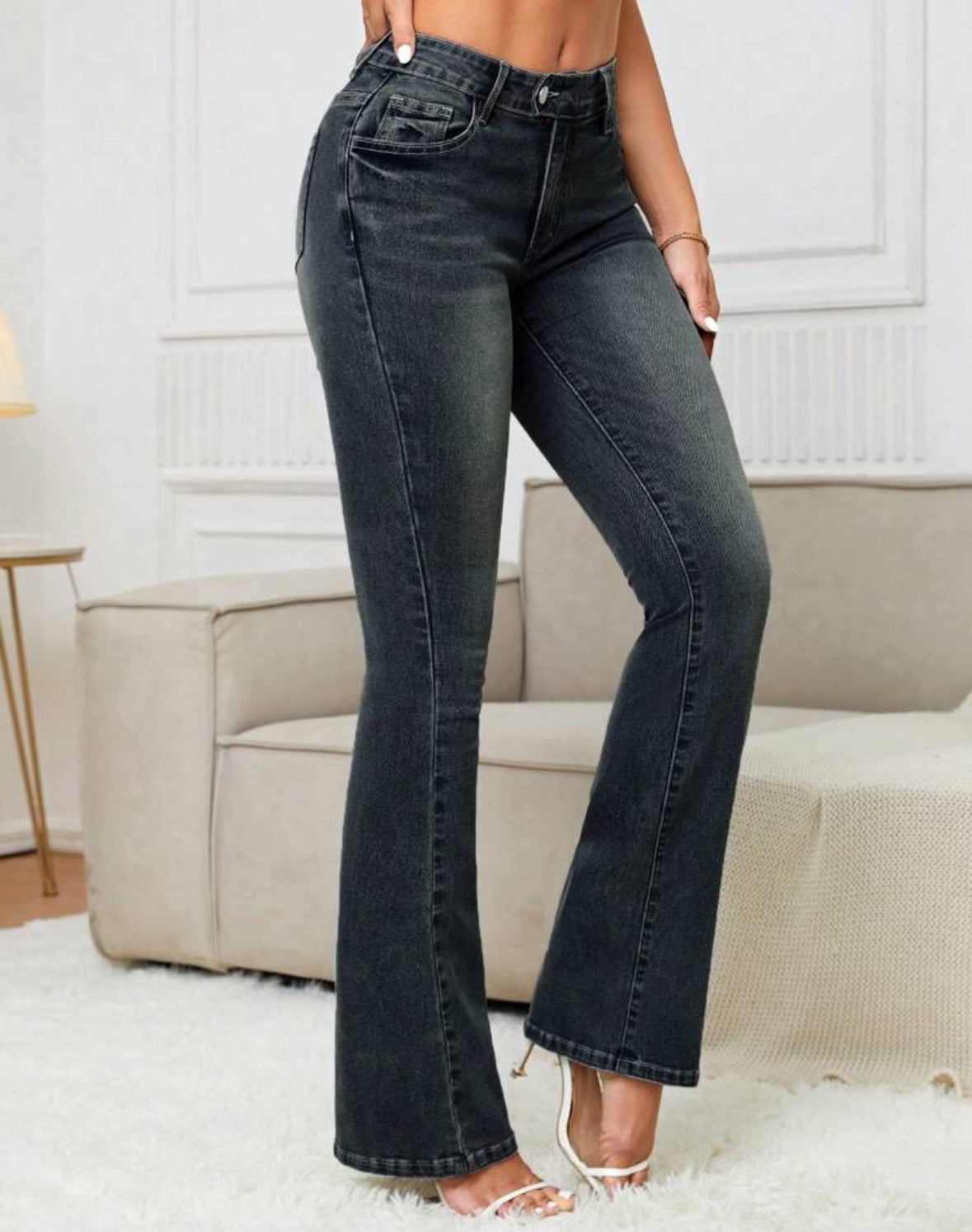 FZ Women's Casual Minimalist Denim Pants