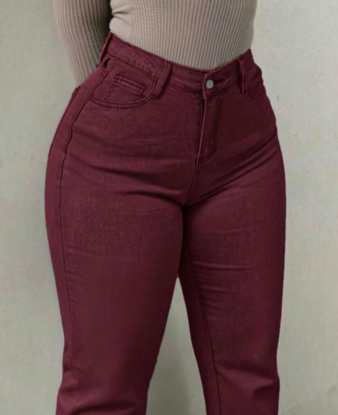FZ Women's Plus Size Flare Outdoor Curvy Loose Denim Pants