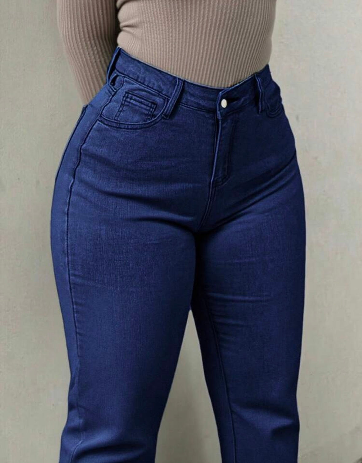 FZ Women's Plus Size Flare Outdoor Curvy Loose Denim Pants