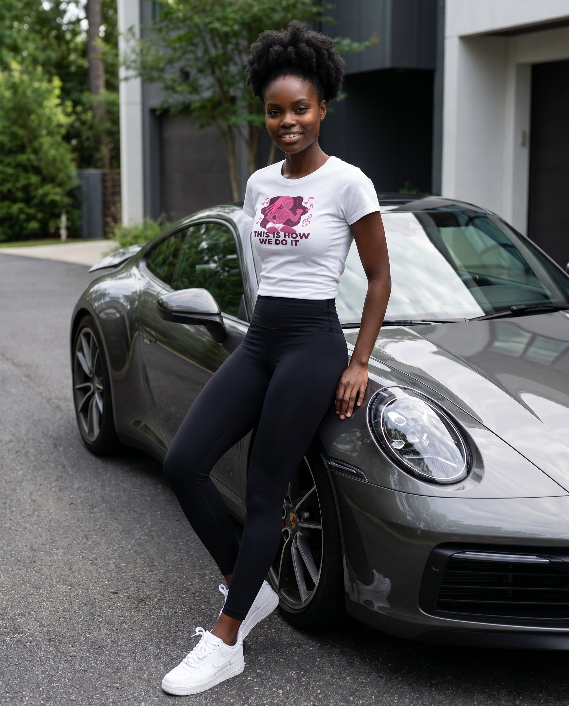 FZ Women's Slim Fit Crewneck Tee