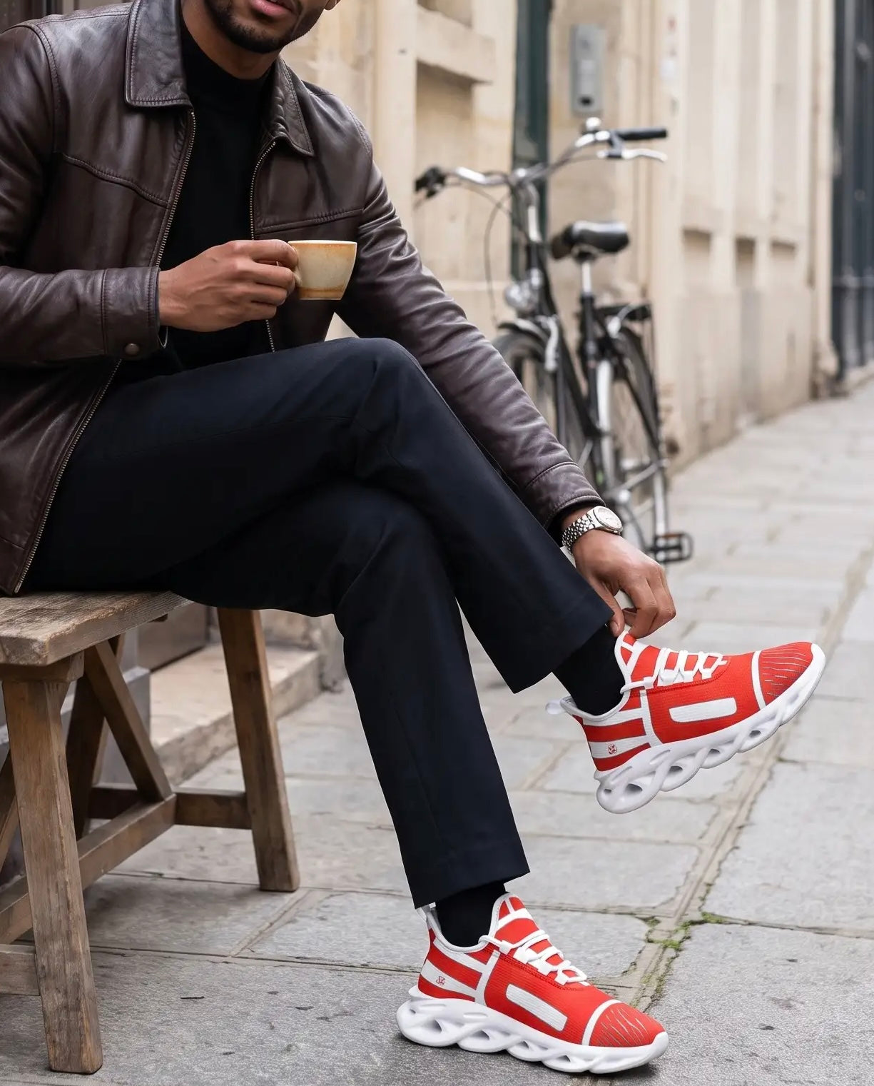 FZ Unisex Bounce Mesh Knit Sneakers