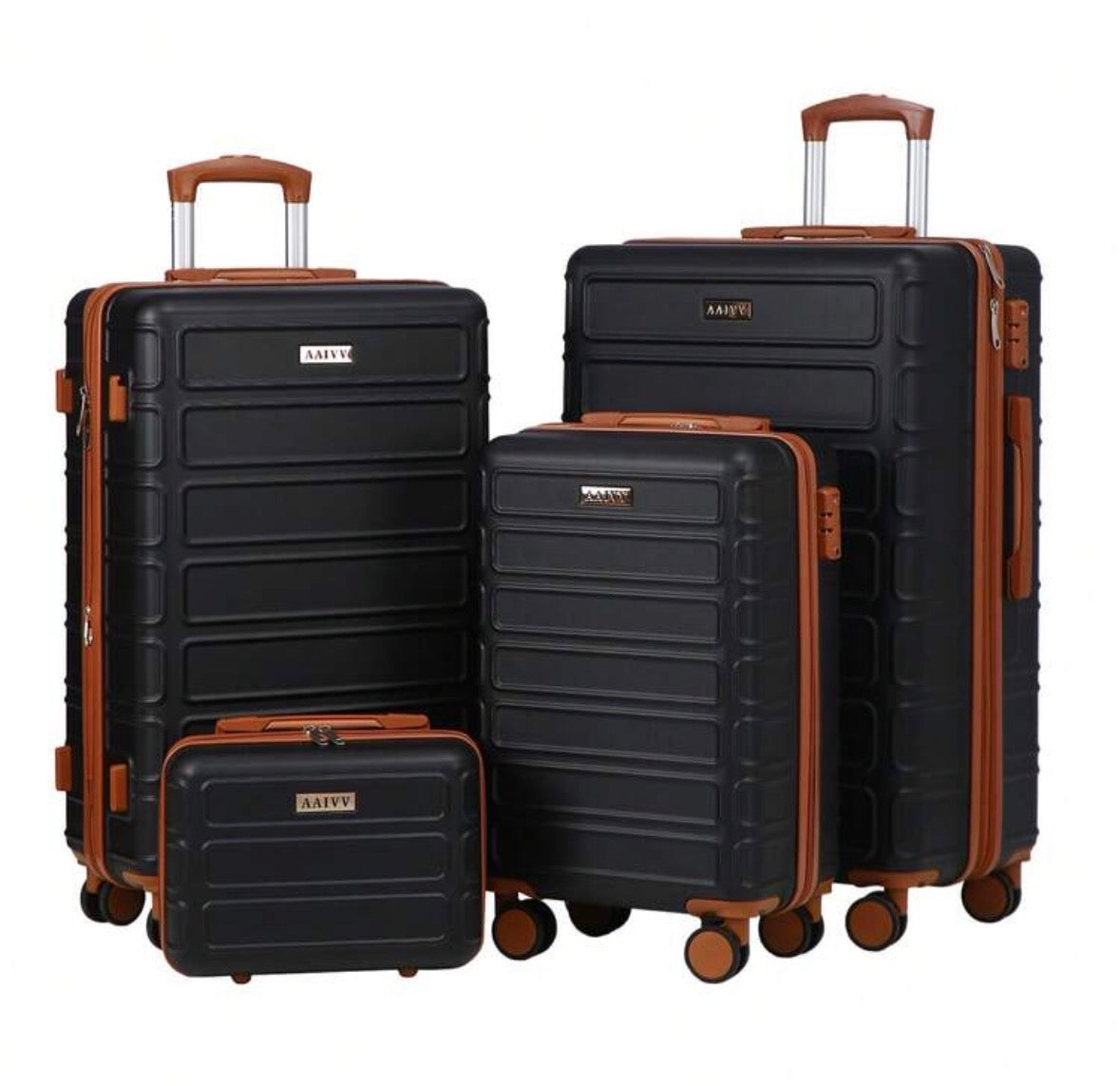 FZ 4-In-1 Expandable 13/20/26/28 Inch Hard Shell ABS Suitcase