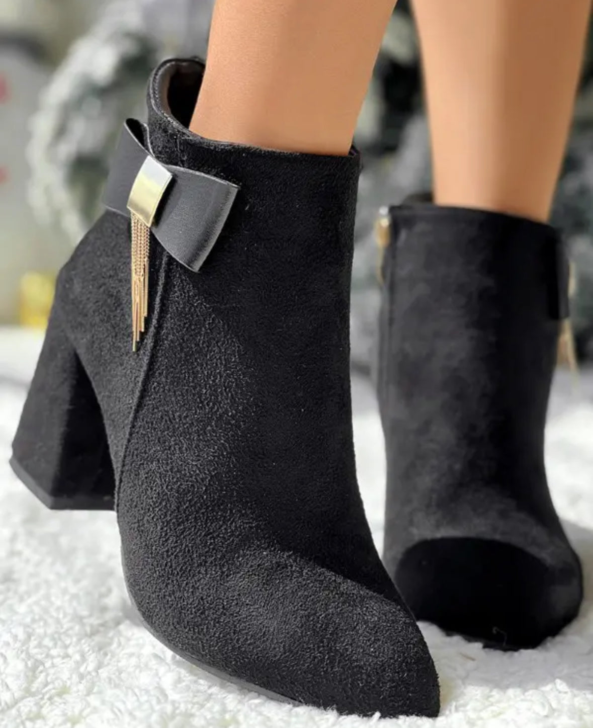 FZ Women's Suede Chunky Boots - FZwear