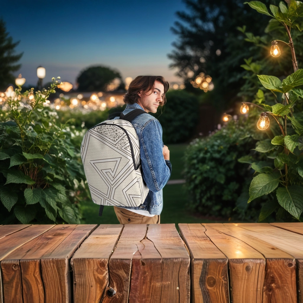 FZ AFRICAN PRINT Large Backpack - FZwear