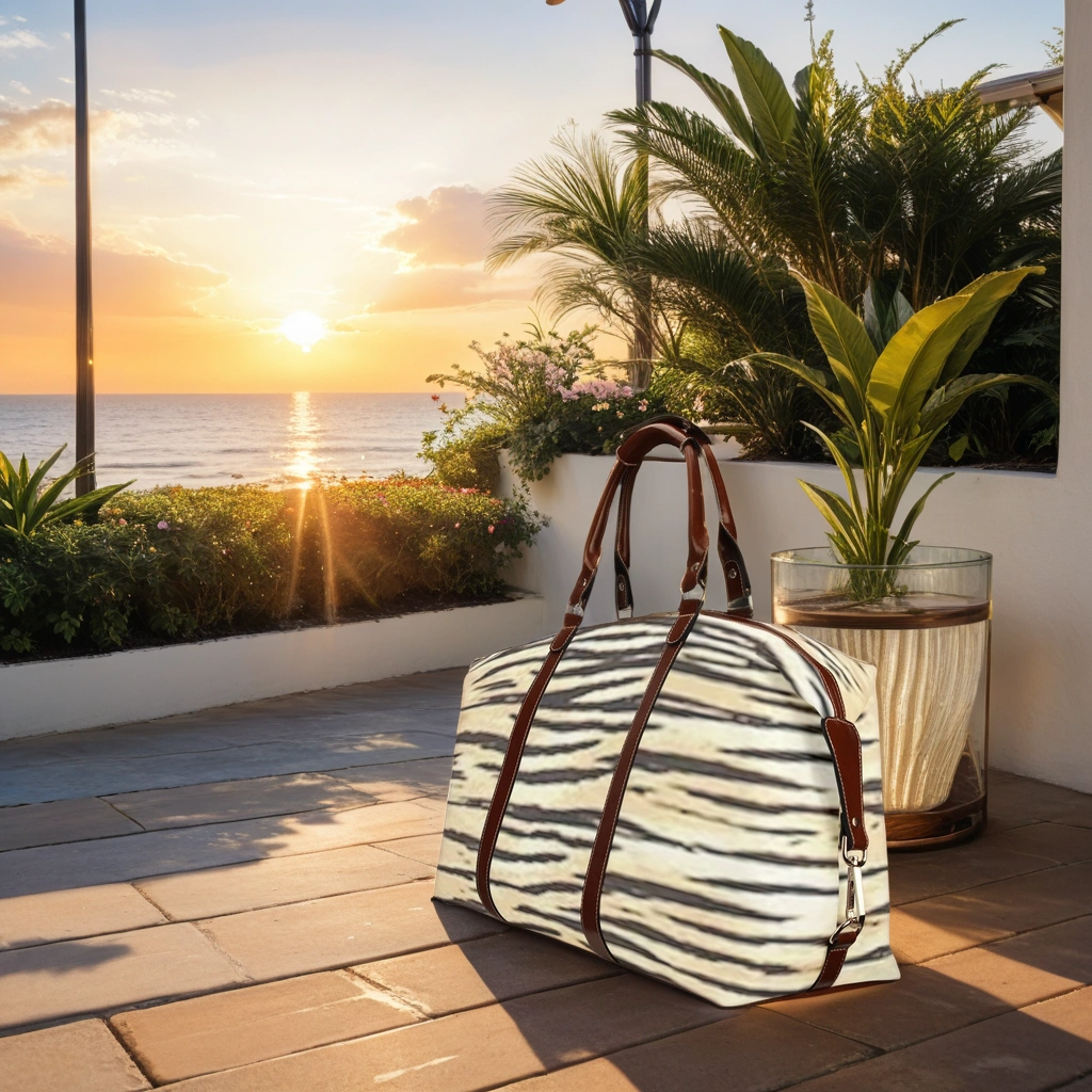 FZ AFRICAN TIGER PRINT FLIGHT TRAVEL BAG - FZwear