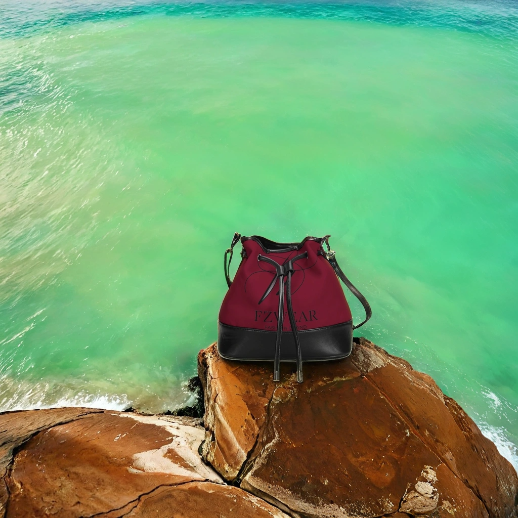 FZ Sleek Mini Drawstring Bucket Bag