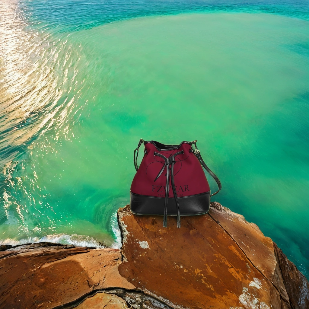FZ Sleek Mini Drawstring Bucket Bag