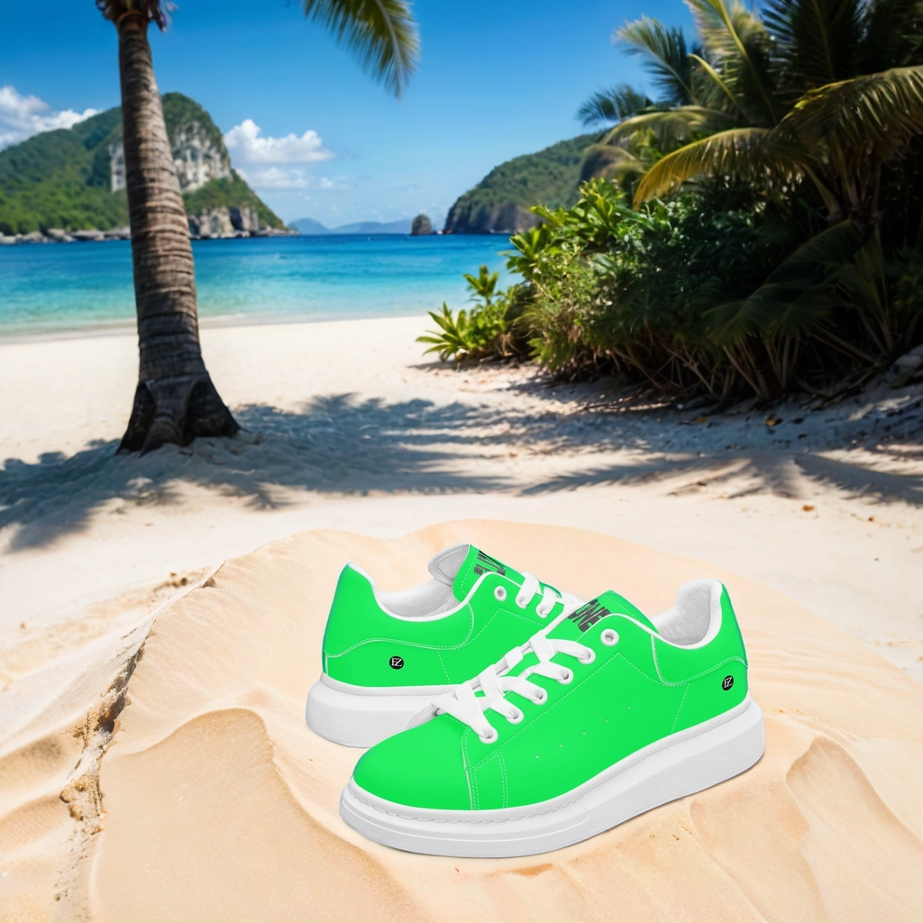 FZ Unisex Leather Oversized Sneakers - FZwear