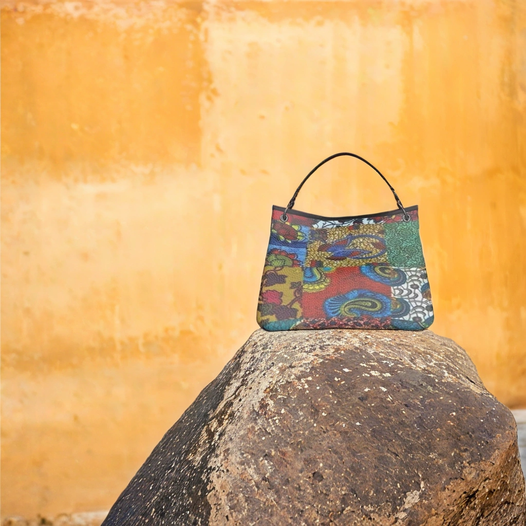 FZ ORIGINAL AFRICAN PRINT SLOUCH BAG