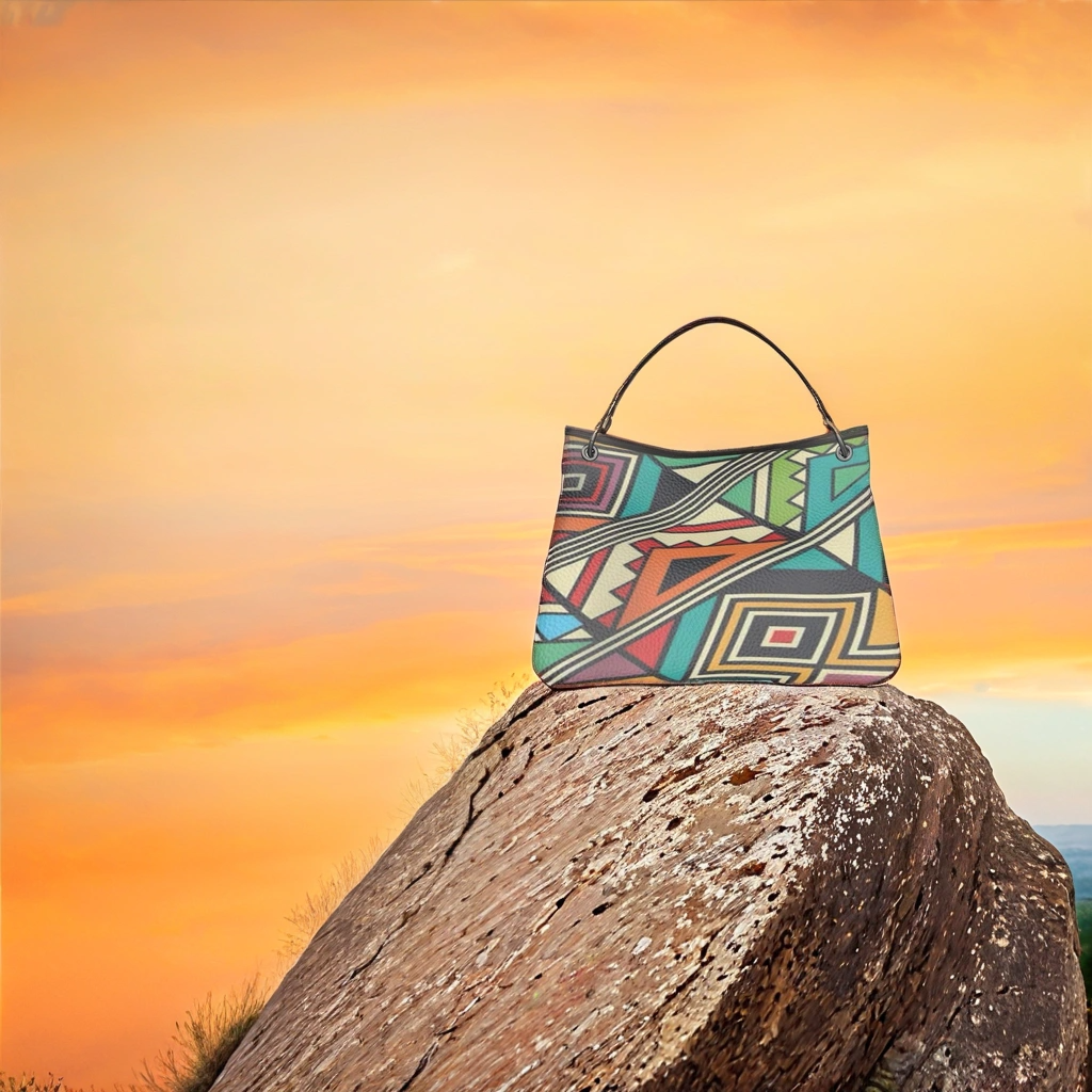 FZ ORIGINAL AFRICAN PRINT SLOUCH BAG