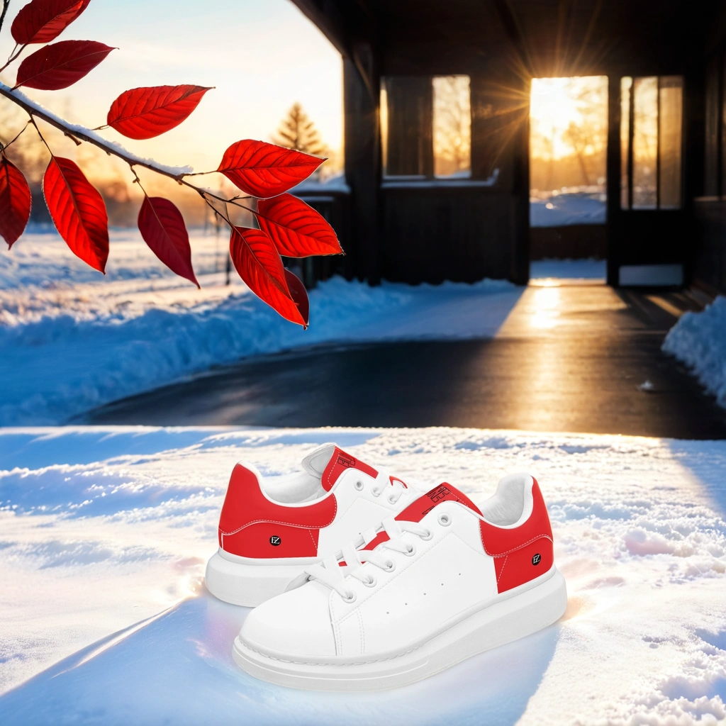 FZ Unisex Leather Oversized Sneakers - FZwear