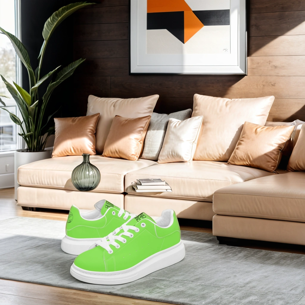 FZ Unisex Leather Oversized Sneakers - FZwear