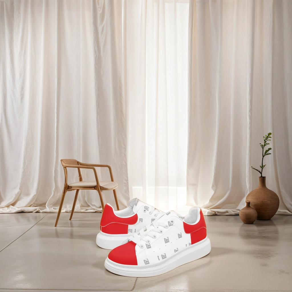 FZ Unisex Leather Oversized Sneakers - FZwear