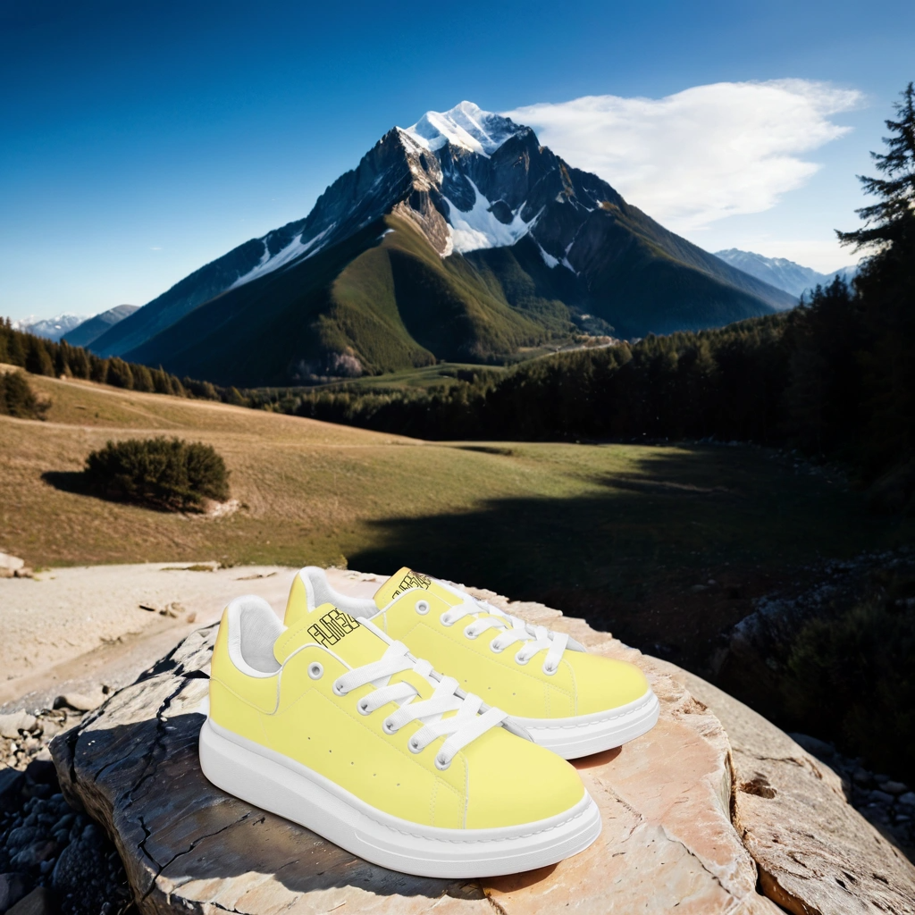 FZ Unisex Leather Oversized Sneakers - FZwear