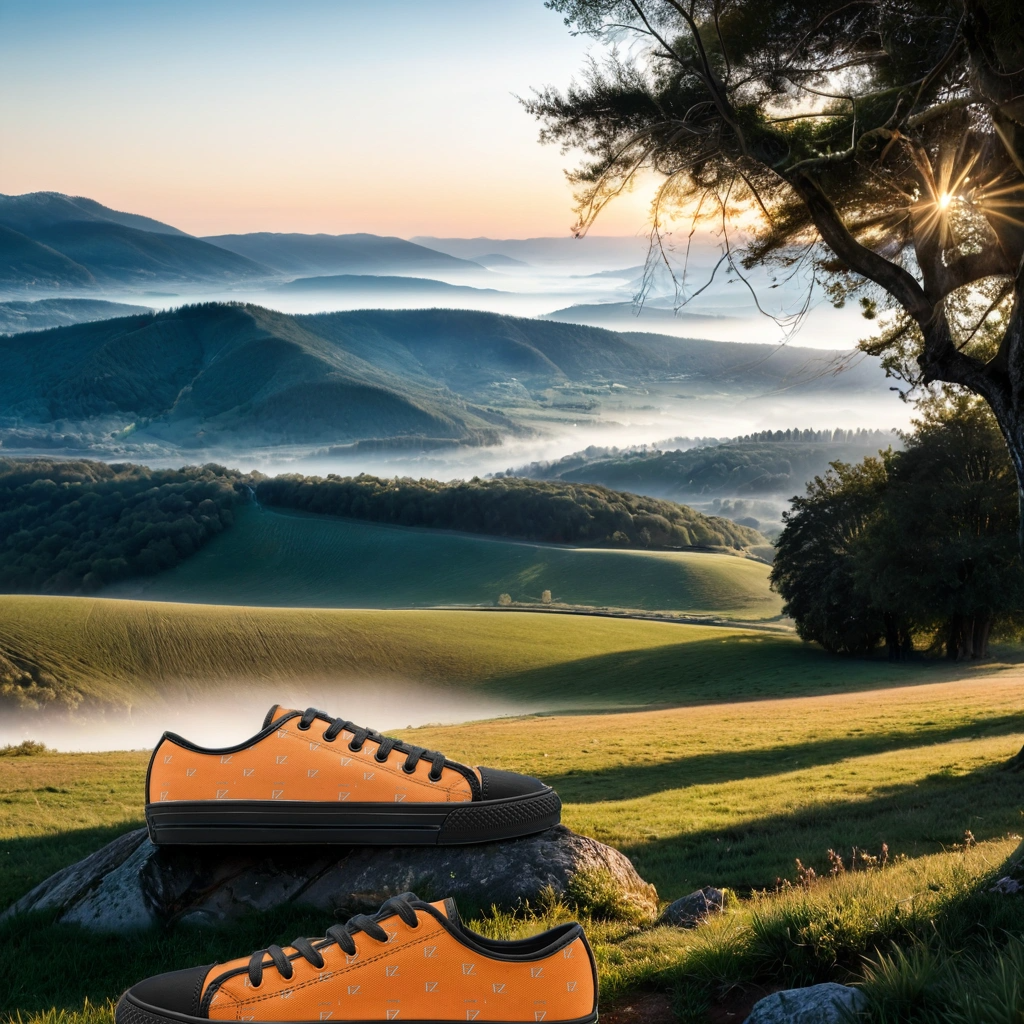 FZ Unisex Low Top Canvas Shoes - FZwear