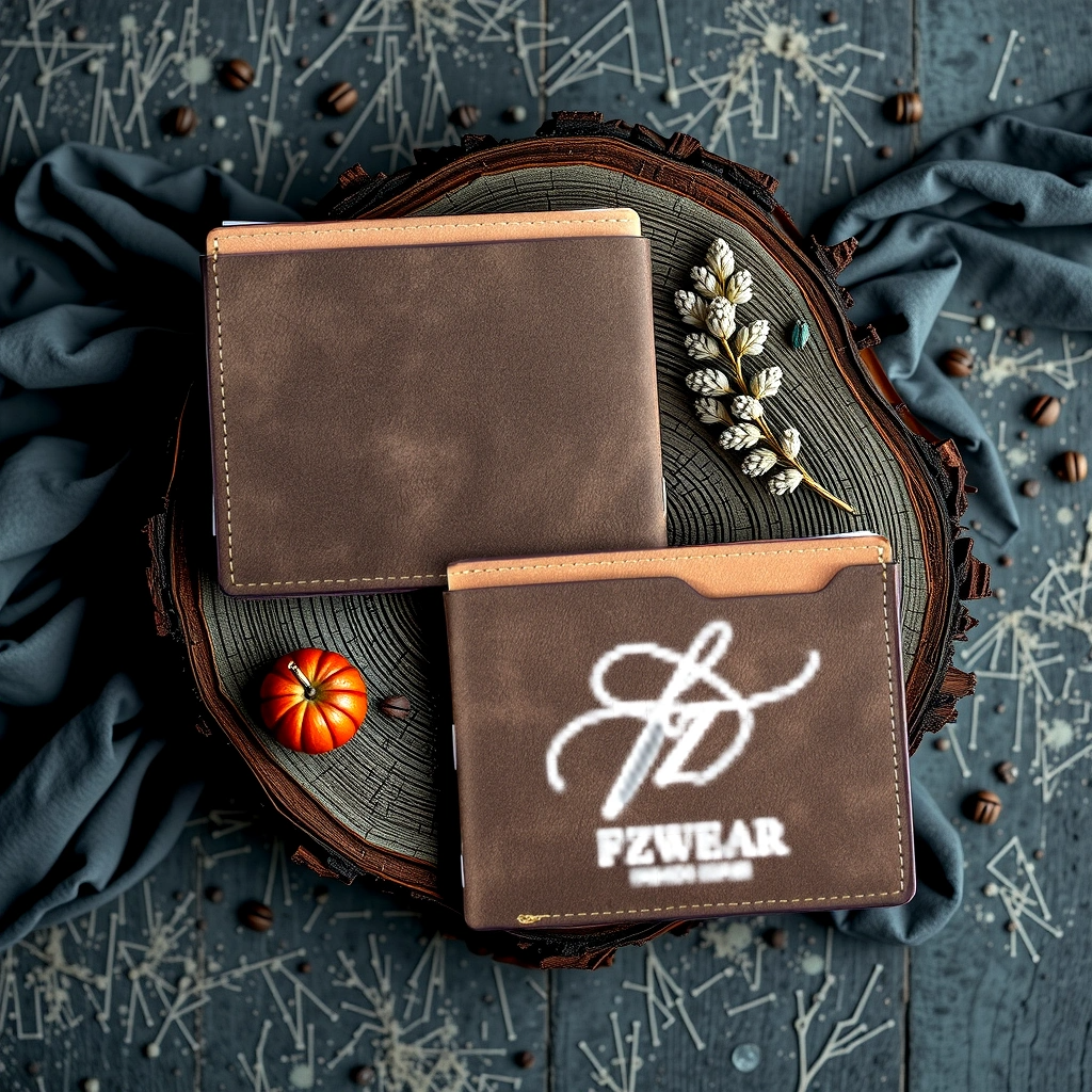 FZ Custom Engraved No Zipper Wallet