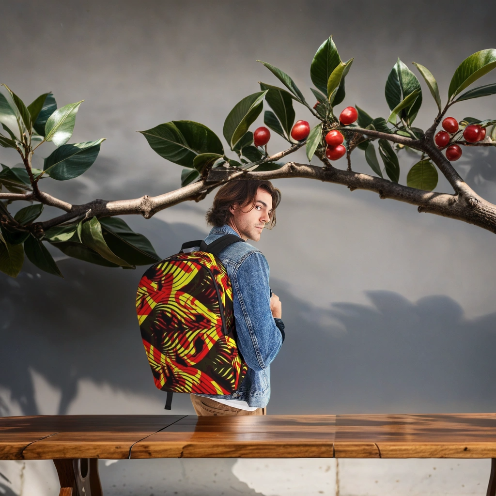 FZ AFRICAN PRINT Large Backpack - FZwear