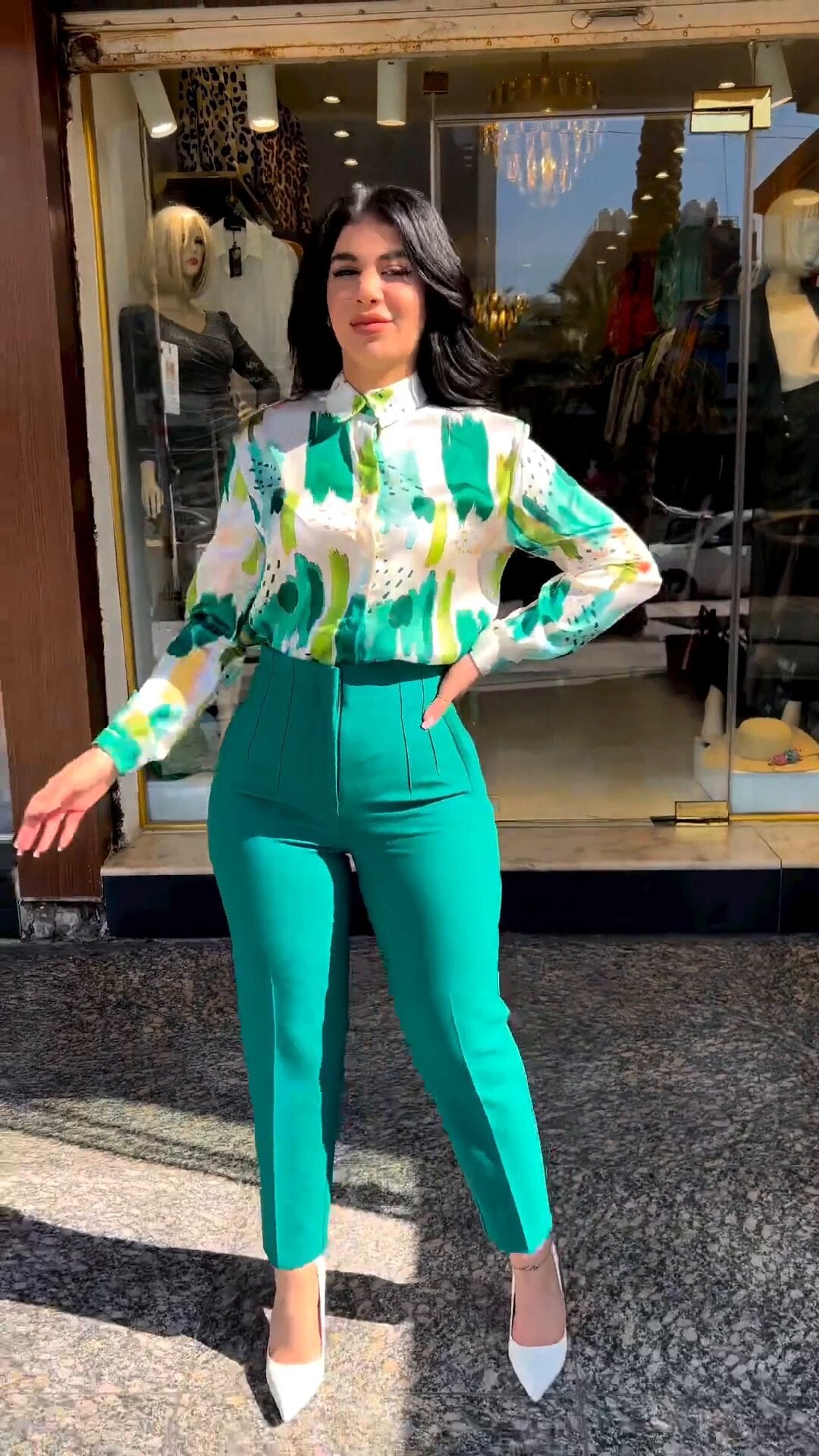 FZ Women's Summer Elegant High Waist Skinny Pants Suit - FZwear