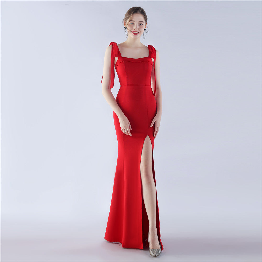 FZ Women's Satin Evening Dress - FZwear