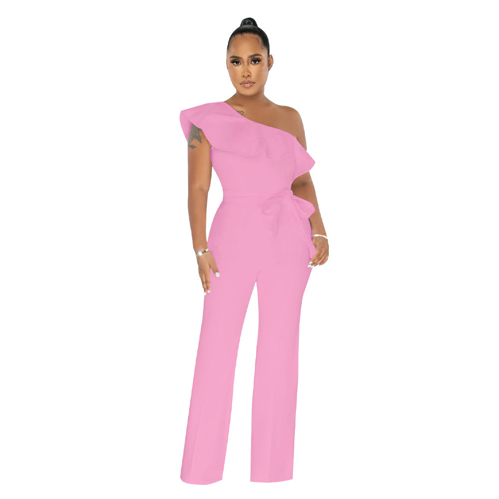 FZ Women's Ruffles Jumpsuit - FZwear
