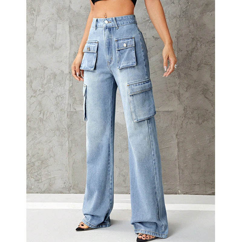 FZ Women's High Waist Slimming Denim Pants - FZwear