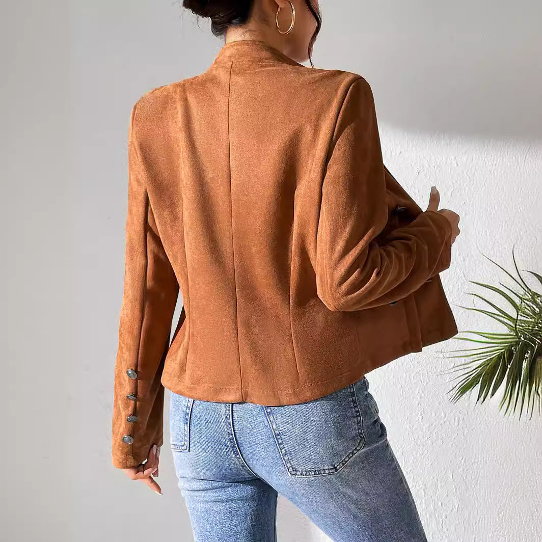 FZ Women's Slim Collared Stylish Jacket - FZwear