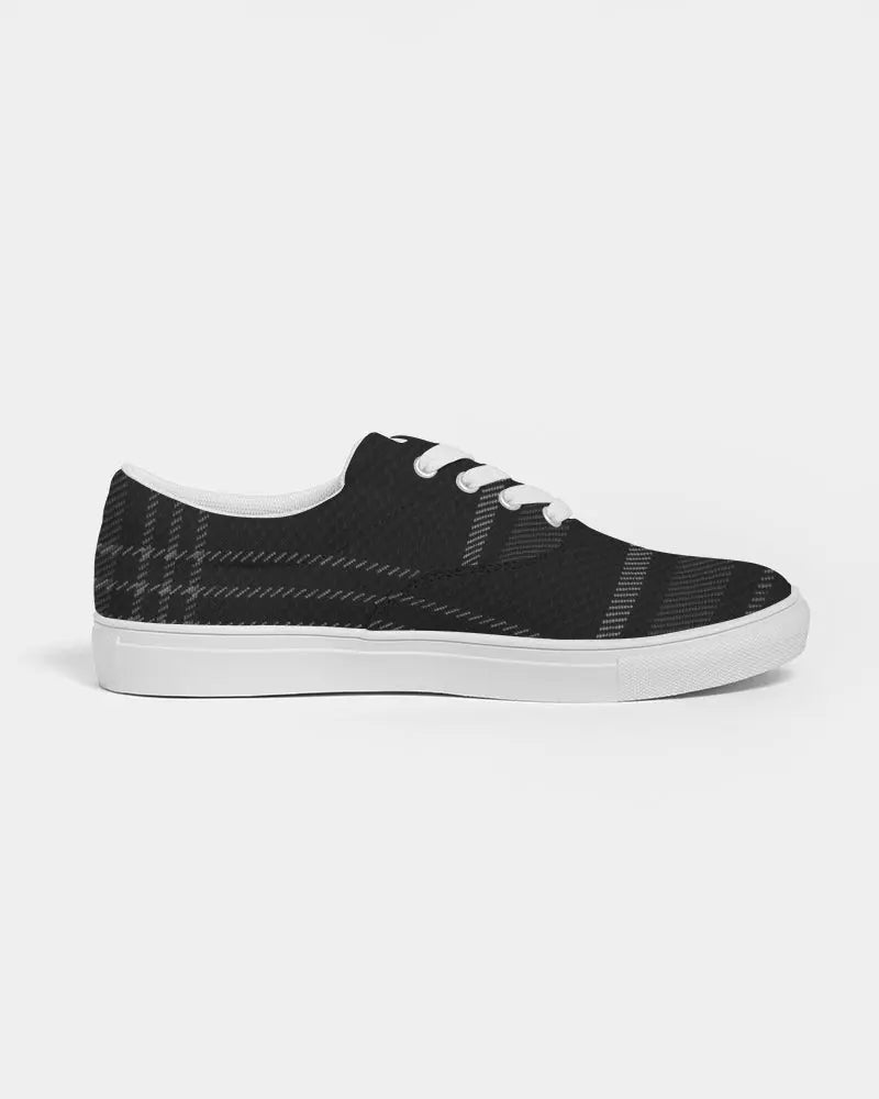 PLAID FLITE TOO Women's Lace Up Canvas Shoe Kin Custom