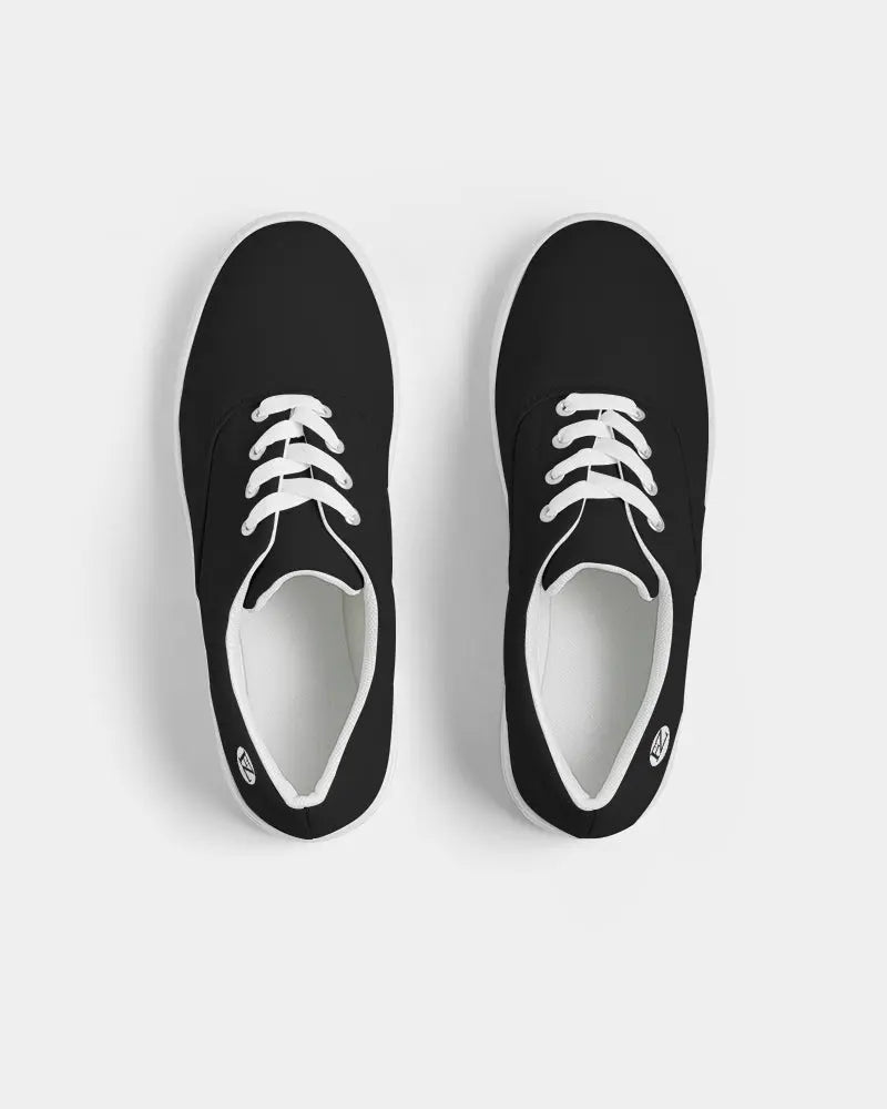 PLAIN FLITE Women's Lace Up Canvas Shoe Kin Custom