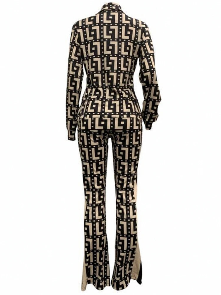 FZ Women's Tracksuit Zipper Stand Collar Pants Suits - FZwear