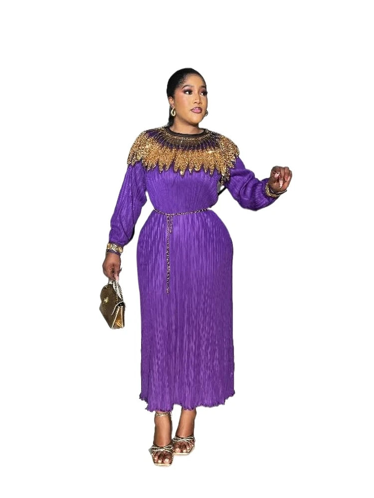 FZ Women's Plus Size African Maxi Dress
