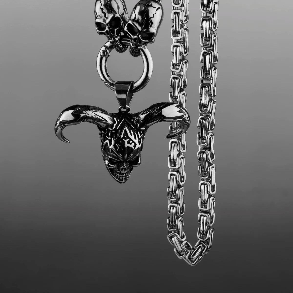 FZ Ghost Head Necklace - FZwear
