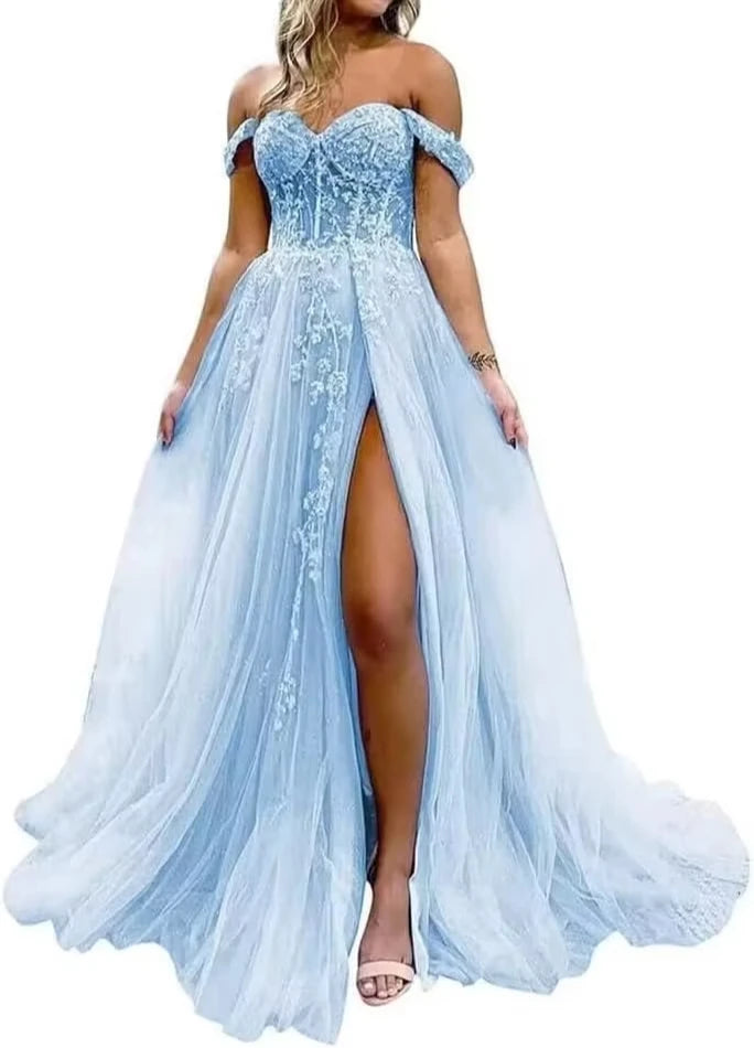 FZ Women's Formal Party Luxury Suitable Request Customized Evening Dress