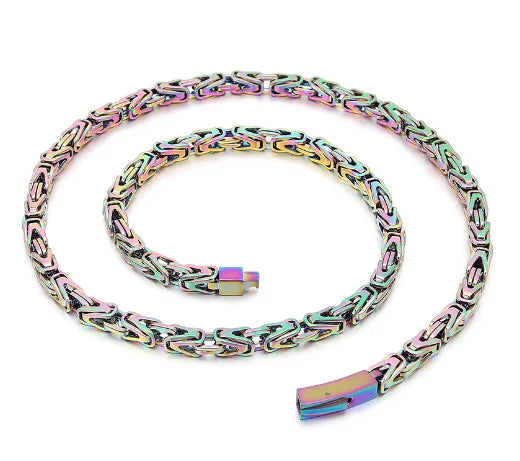 FZ Choker 6MM Chain Stainless Steel Necklace