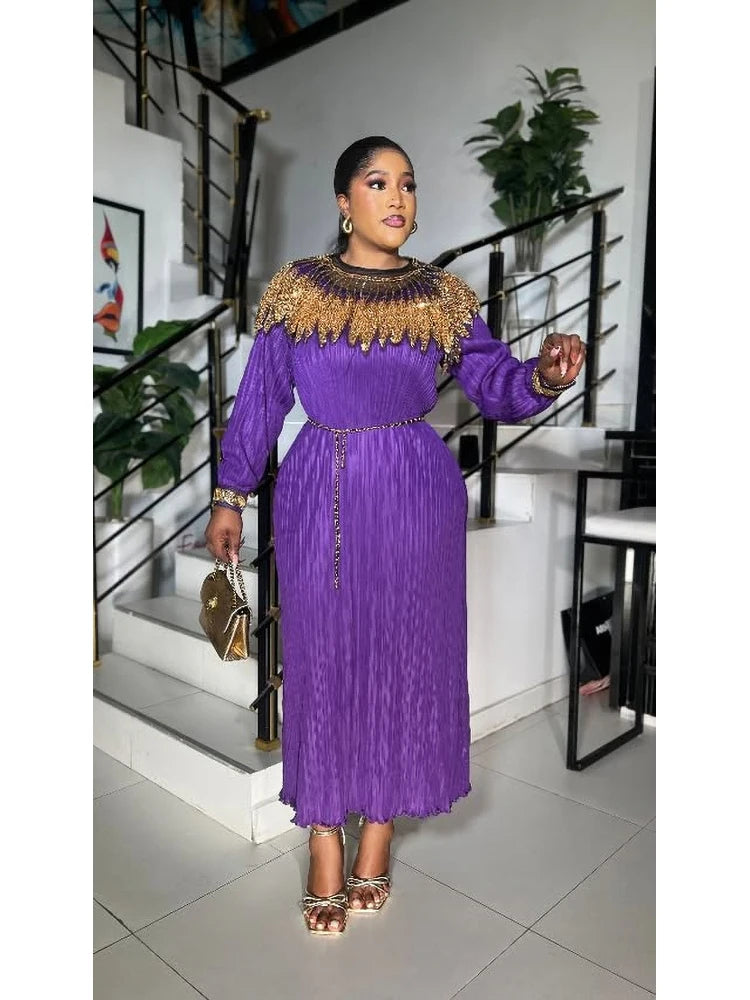 FZ Women's Plus Size African Maxi Dress