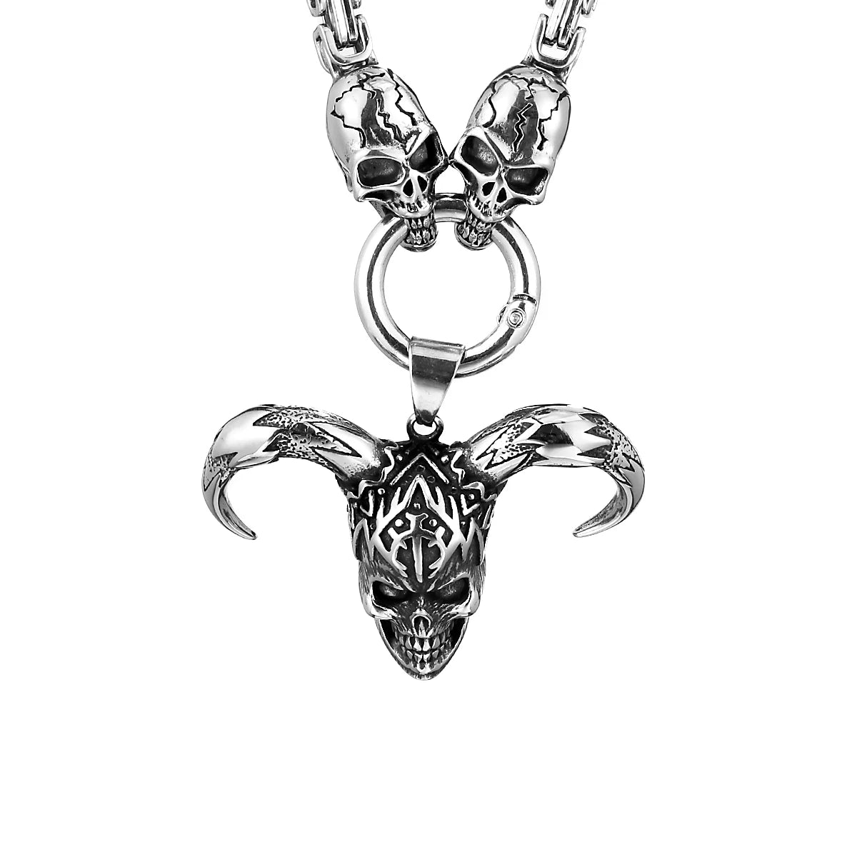 FZ Ghost Head Necklace - FZwear