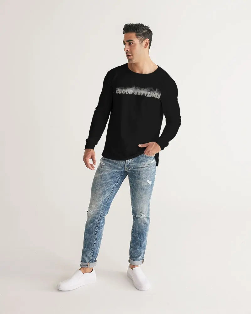 SMOKIN BLACK Men's Long Sleeve Tee Kin Custom