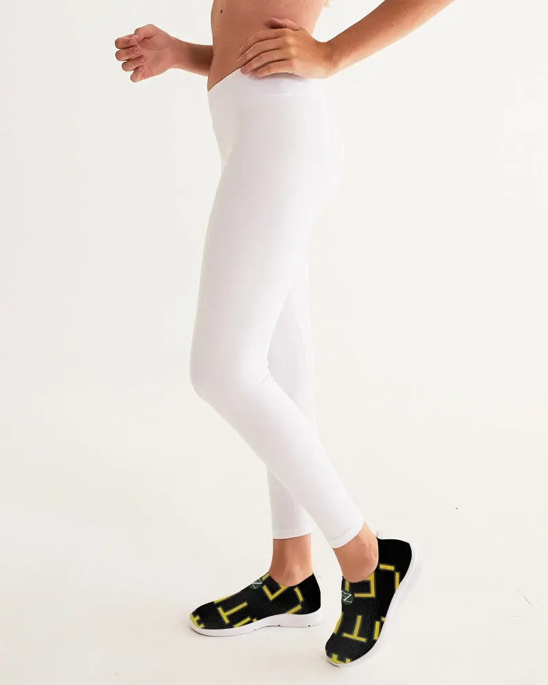 SMOKIN BLACK Women's Slip-On Flyknit Shoe Kin Custom